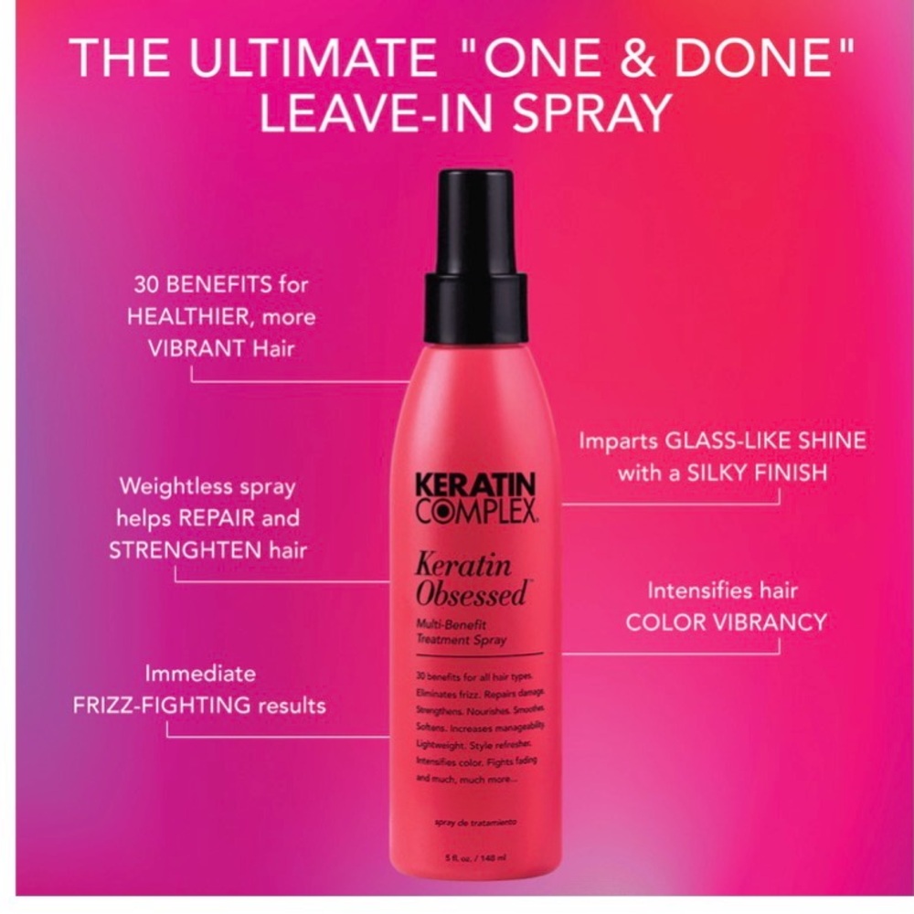 Keratin Complex Keratin Obsessed Leave-In Spray
